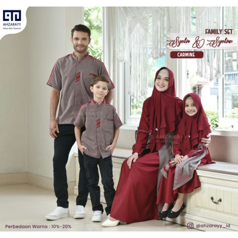 FAMILY SET SYAKIR SYAKIRA BY AHZARAYY