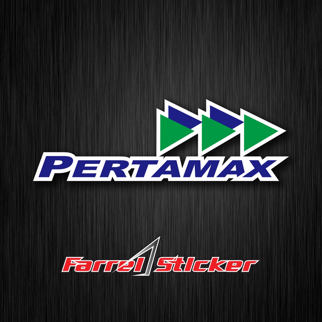 STIKER PERTAMAX sticker PERTAMAX PLUS