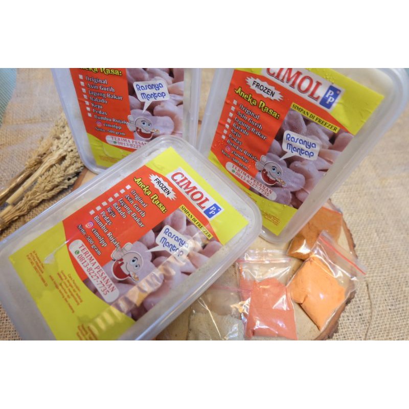 

Cimol PP Bogor (frozen pack)/Cimol Bumbu/Cimol