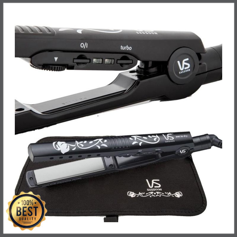 Waqasd Shop -  VIDAL SASSOON WET DRY STRAIGHTENER - CATOKAN PELURUS RAMBUT - VS27BP TK-2450-1959