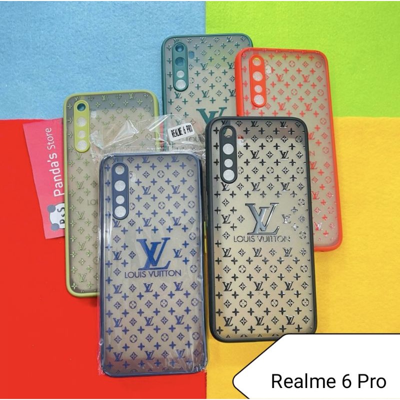 Case Realme 6 Pro My choice LV LOUIS VUITTON + Ring Kamera / Pelindung Kamera (PsS)