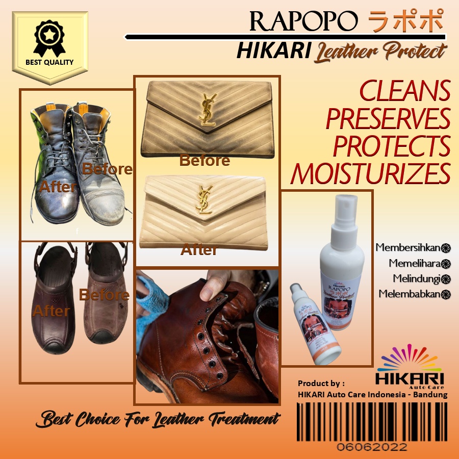 [COD] Kemasan 1 Liter Leather Protect Cleaner Pembersih dan Anti Jamur Bahan Kulit Sintetis dan vinyl