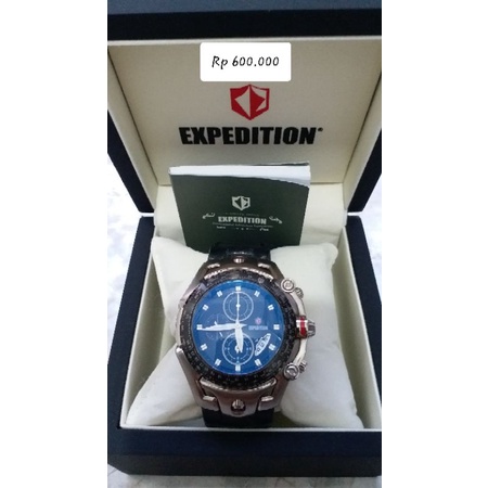 jam tangan expedition E6343M titanium