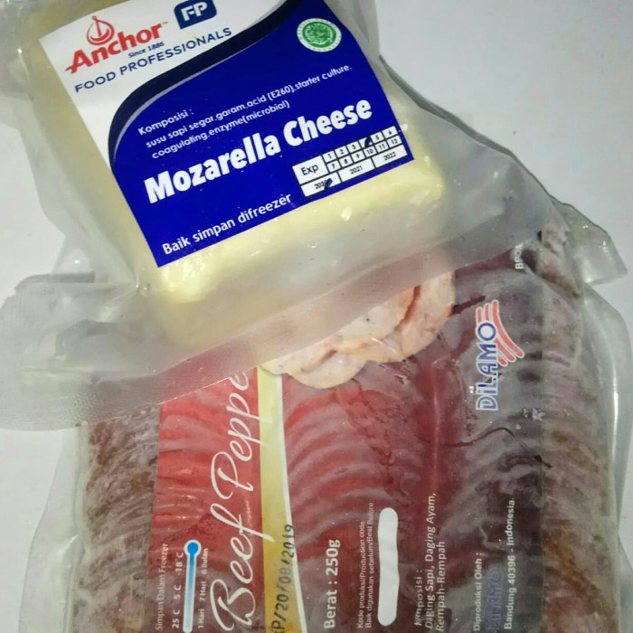 

Paket single Mozarella & Pepperoni