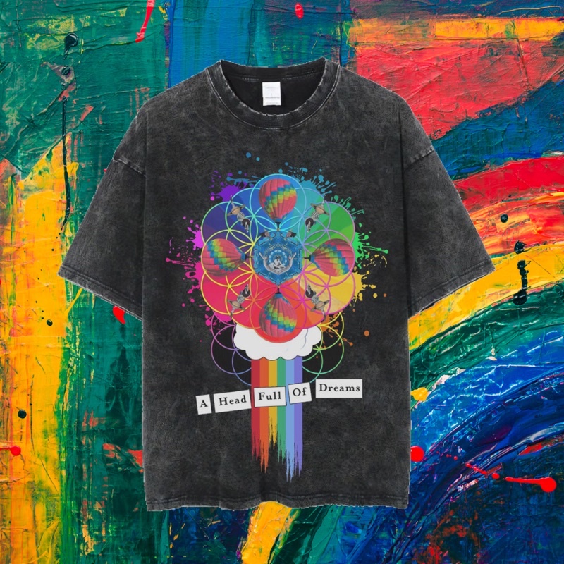 LASTHOPE KAOS OVERSIZE 'COLDPLAY' / KAOS WASHING / KAOS OVERSIZE WASHING