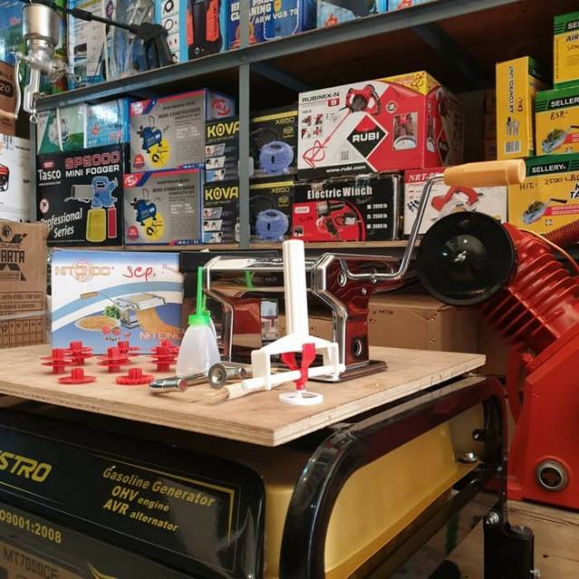 ALAT PEMBUAT MIE PASTA MOLEN PANGSIT GILINGAN MIE PASTA MOLEN DLL