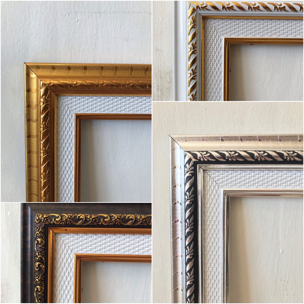 #4 PIGURA MOTIF DOUBLE 10R , 12R | Frame Bingkai Lukisan Foto