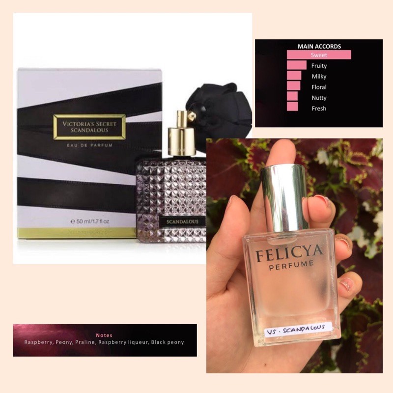 Felicya parfum VICTORIA SECRET SCANDALOUS- Inspired Parfum - Best Seller