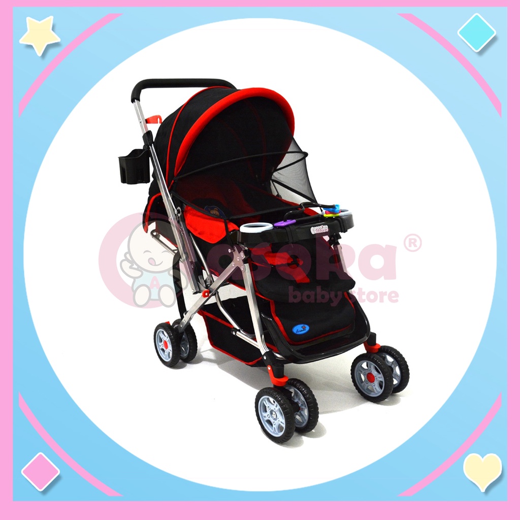 Stroller Baby Labeille Classic A019 - Kereta Dorong Bayi Anak ASOKA