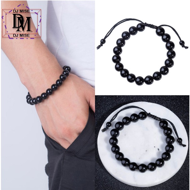 GELANG KESEHATAN BAHAN BATU OBSIDIAN