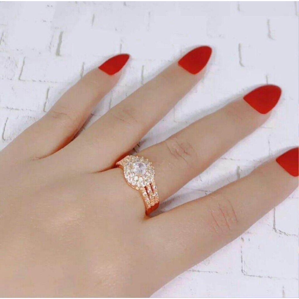 Cincin Permata Mutiara,Cincin xuping perhiasan fashion wanita