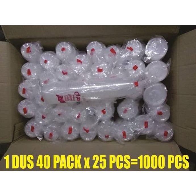 Diskon Termurah Cup Puding Mini 100Ml 25Pc/Pack Thinwall 100 Ml Slime Merpati Surabaya Diskon