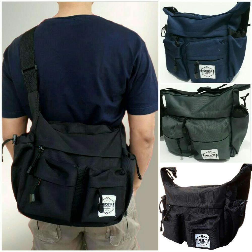 Tas Selempang Distro / Tas Selempang Waistbag Premium - K4-1420