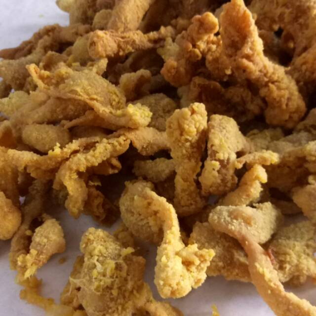 

Kripik Kulit Ayam Krispy (Non Ketofy )