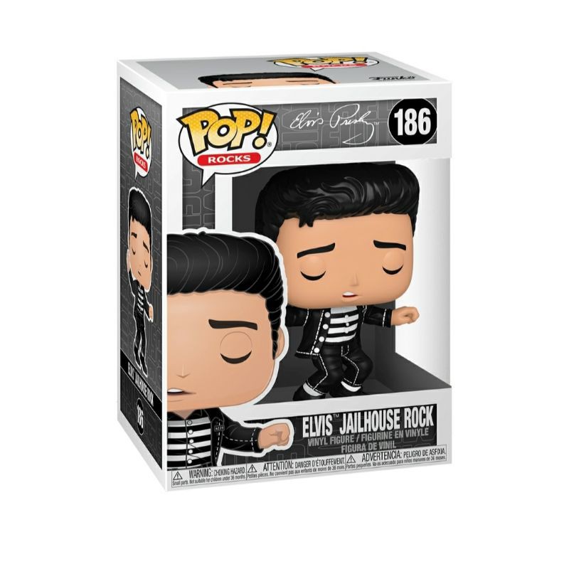 funko pop rock elvis Presley - elvis jailhouse rock # 186