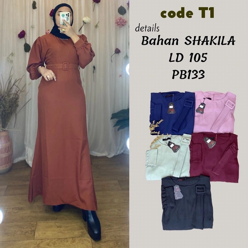 Gamis Terbaru Dress model duyung /Gamis Kondangan by frilla collection