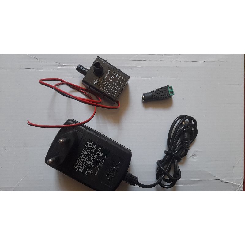 POMPA MINI HIDROPONIK AKUARIUM KOLAM IKAN WATT KECIL LOW WATT