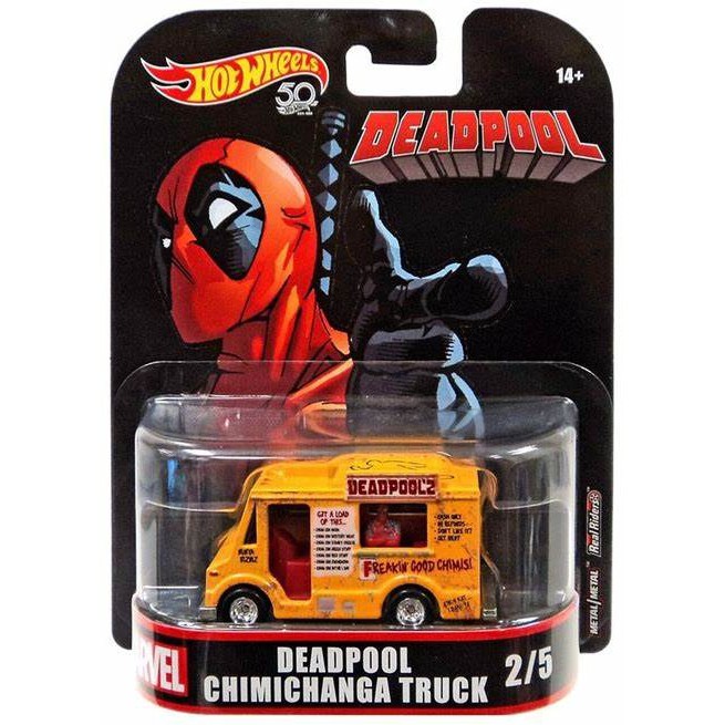 Hot Wheels Deadpool Chimichanga Truck HW Hotwheels Retro Entertainment