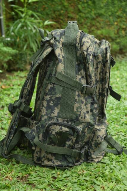 TAS RANSEL MODEL ARMY MOTIF MARPAT| TAS TACTICAL | TAS PUNGGUNG LAPTOP MULTIFUNGSI