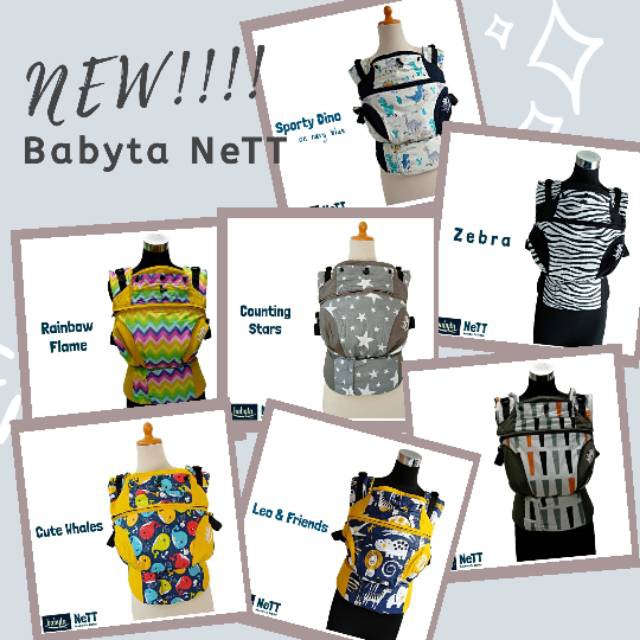 [TERLARIS] Babyta NeTT - Gendongan Bayi SSC New born