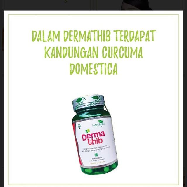 Dermathib Kapsul Obat Jerawat Gatal Gatal Penyakit Kulit Herbal Kapsul Dermathib