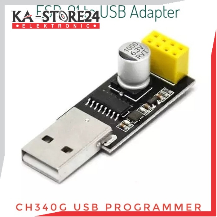 USB to Serial adaptor for ESP8266 ESP01 ESP01S USB TTL UART