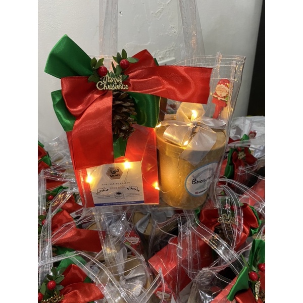 

hamper natal luwak blend drip coffee teh brownies pen murah