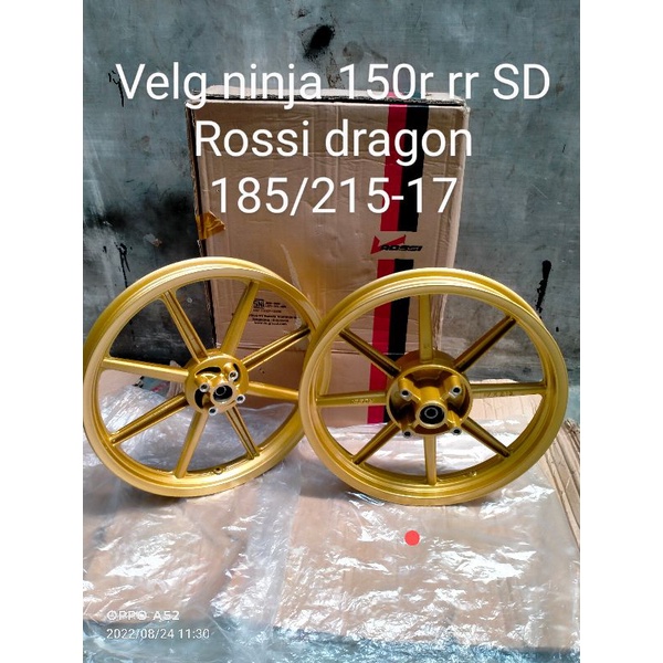 velg ninja 150 r s ss 2tak rossi dragon ninja 150 r rr ss p8 palang 8 Rossi