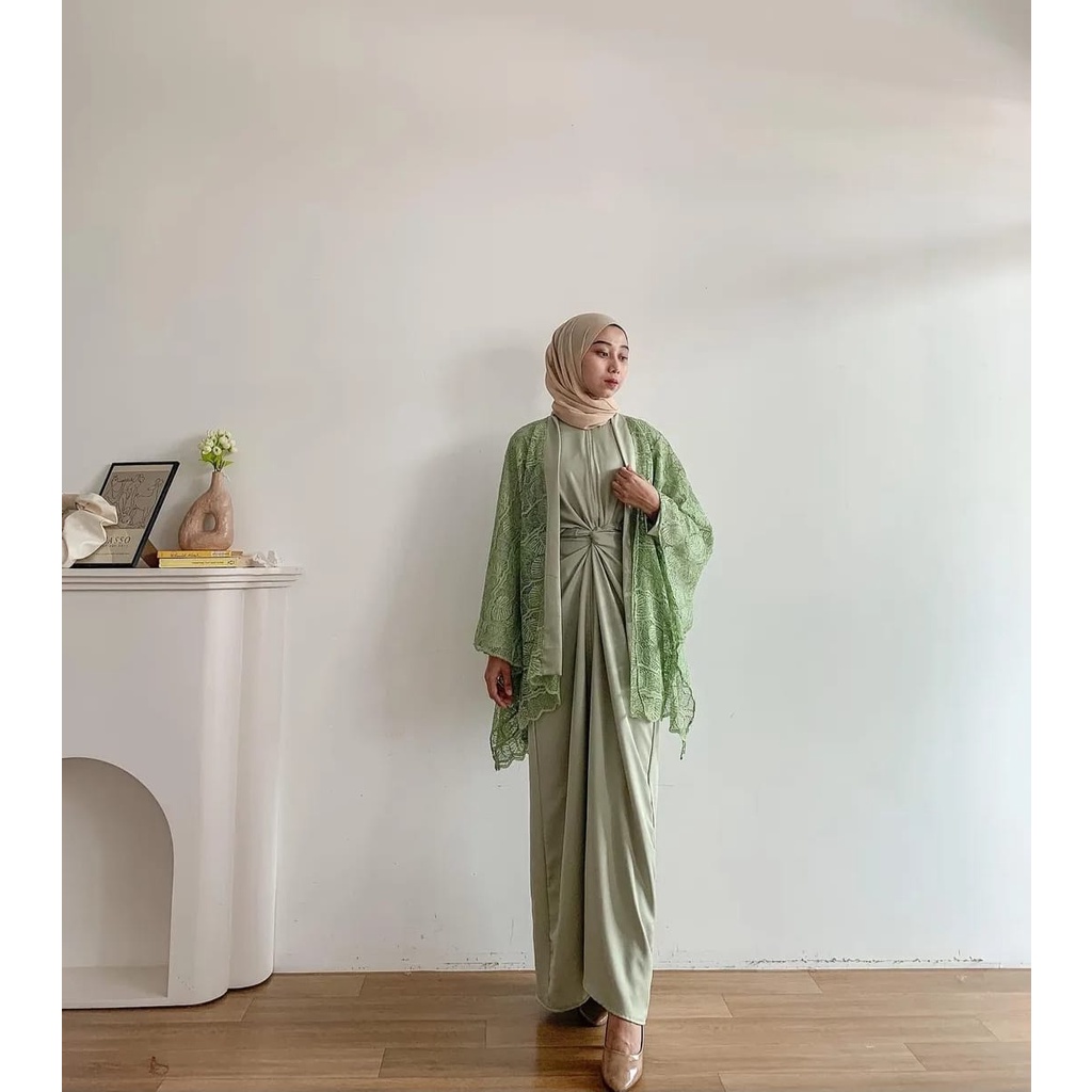 FIONA DRESS / DRESS KONDANGAN / SERAGAMAN / BUSUI FRIENDLY