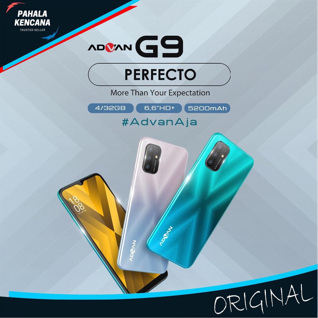 ADVAN G9 PERFECTO RAM 4/32GB GARANSI RESMI ADVAN