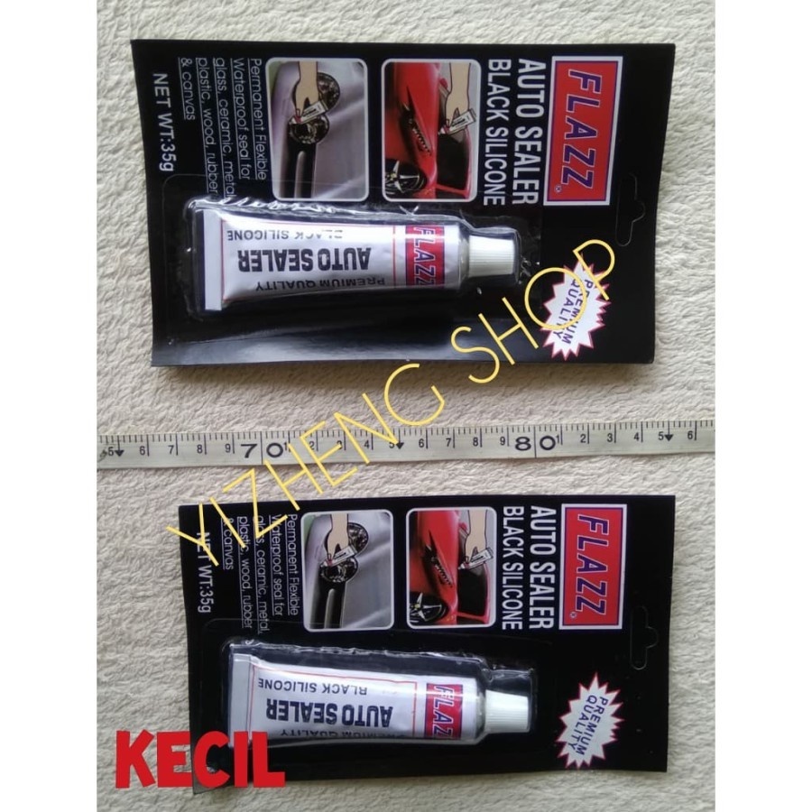 

LEM KACA FLAZZ (AUTO SEALER) HITAM 35 GRAM KECIL