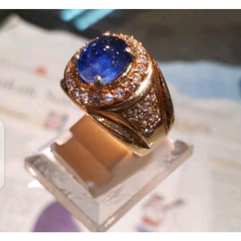 PROMO BATU CINCIN BLUE SAFIR AFRIKA MEWAH