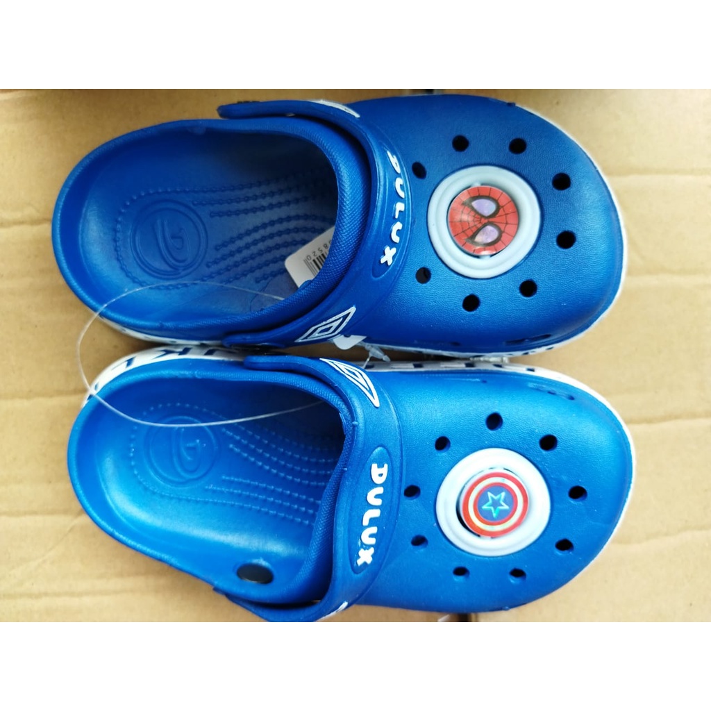 SANDAL SEPATU BAIM ANAK SPYDER CAPTAIN AMERIKA DULUX 080D 25-29/SANDAL ANAK LAKI LAKI