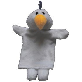 BONEKA TANGAN MODEL HEWAN BURUNG KAKAK TUA - MAINAN EDUKASI EDUKATIF BAYI BALITA PAUD
