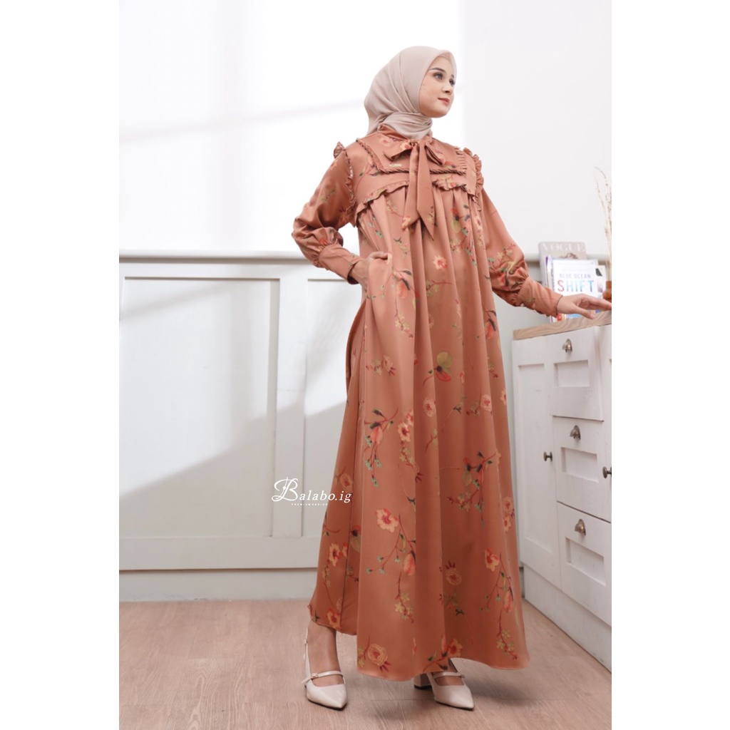 GAMIS SYAR'I MUSLIM TERBARU MAYRA DRESS BY BALAB0 ORIGINAL