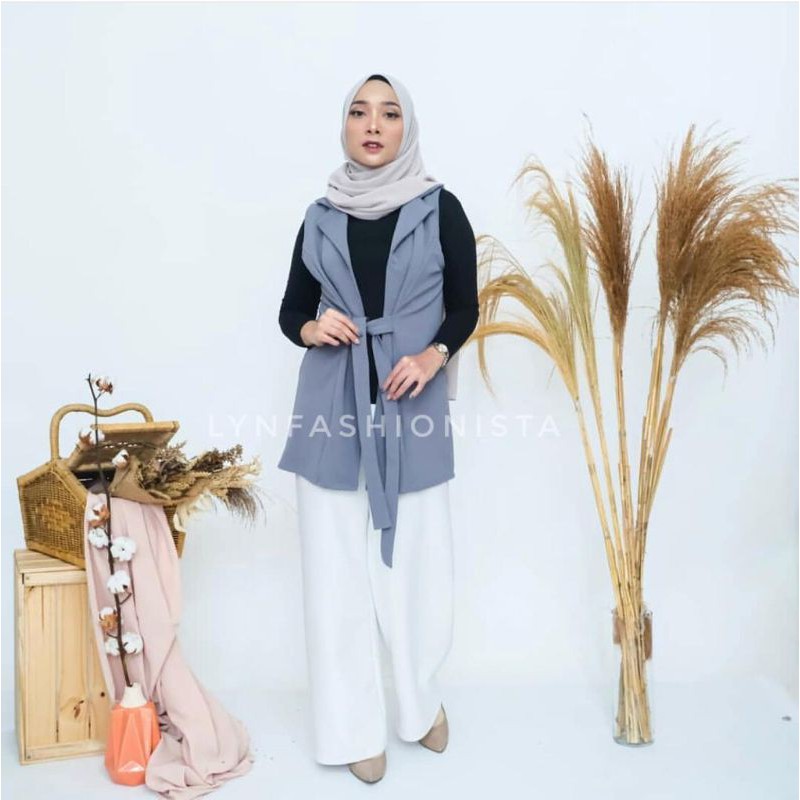 LYNFASHIONISTA-LONG CARDI MUSLIMAH MURAH/CARDIGAN WANITA/GRETA