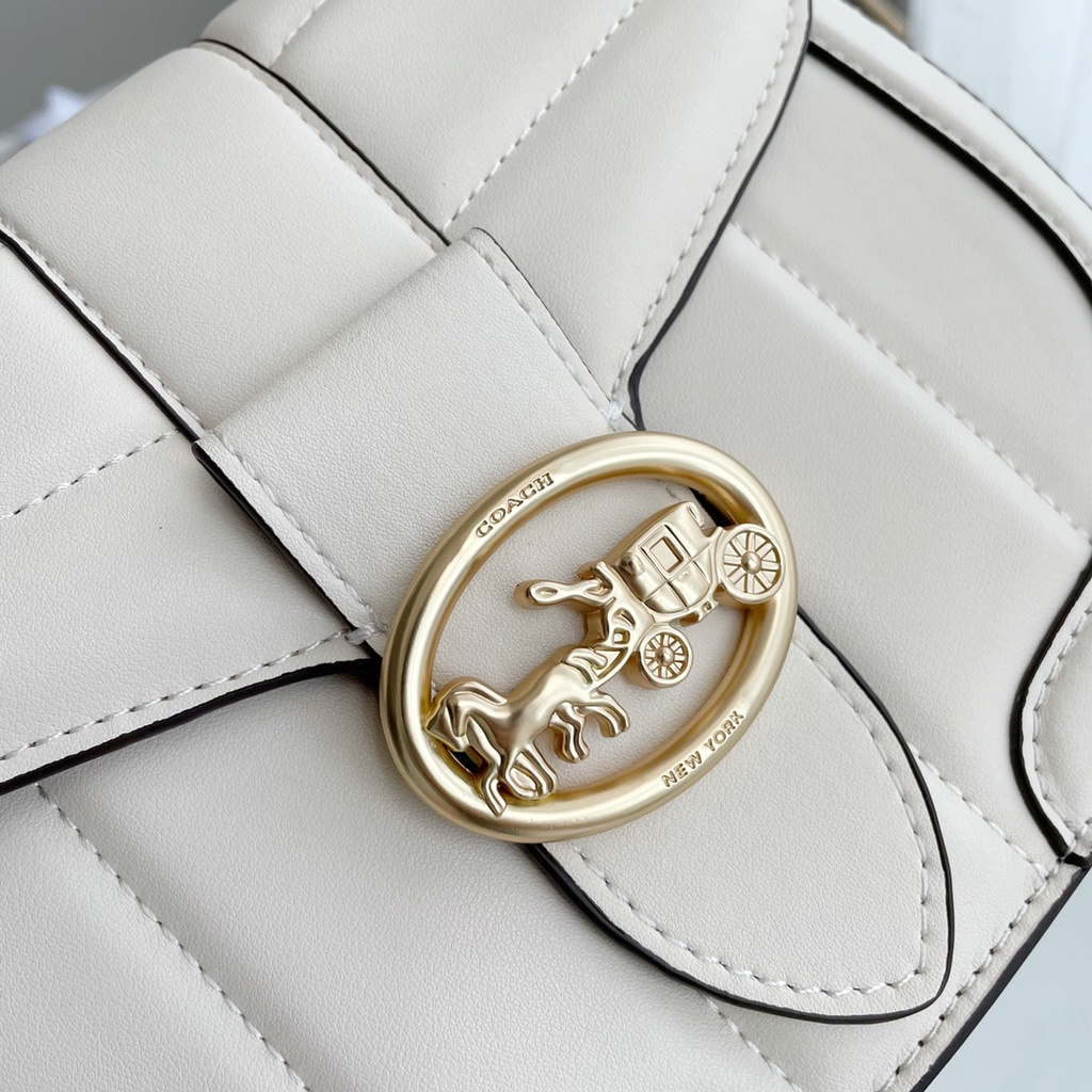 2803 coach saddle bag shoulder bag messenger bag  mab