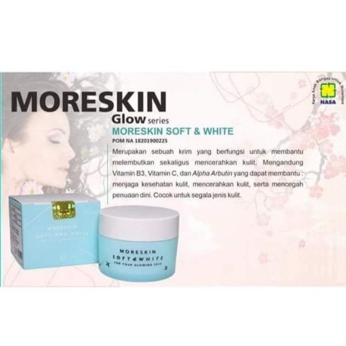 Moreskin soft & white nasa
