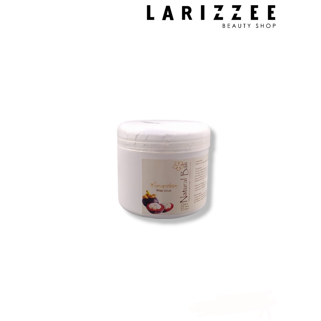 NATURAL BALI BODY SCRUB 500GR