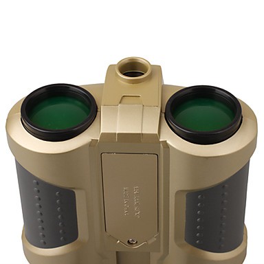 Night Scope 4 x 30mm Binoculars with Pop-Up Light / Teropong - JYW-1226 - Golden