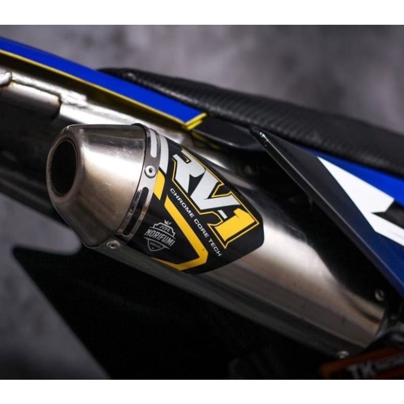 KNALPOT YAMAHA WR155 NORIFUMI RV1 GRIDZ