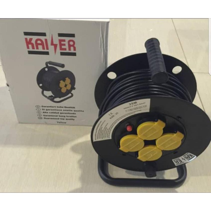 cable roll 25m KAISER gulungan kabel 25 m meter gulung asli Germany