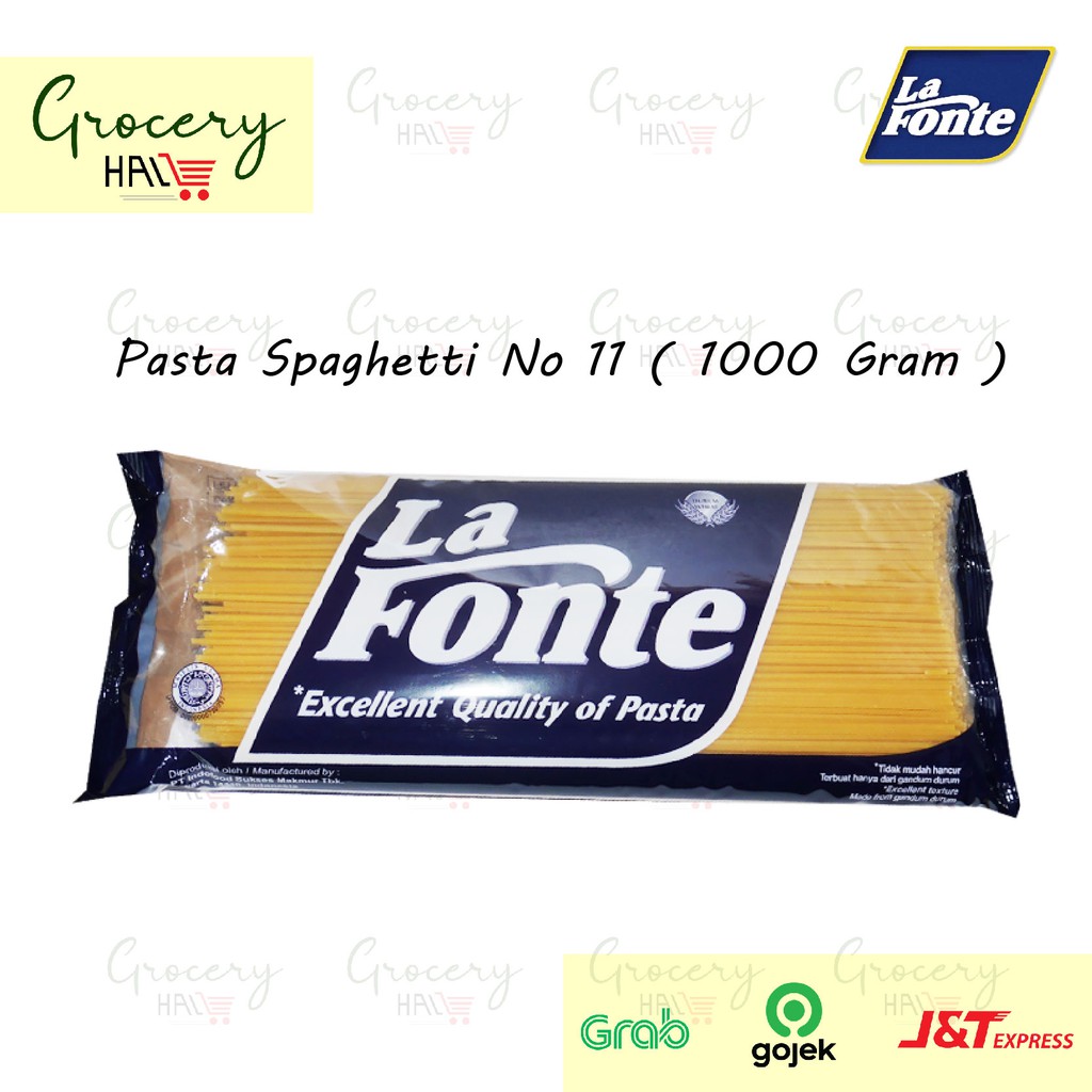 

LA FONTE SPAGHETTI NO 11 ( 1000 GRAM ) - SPAGHETI - SPAGETTI