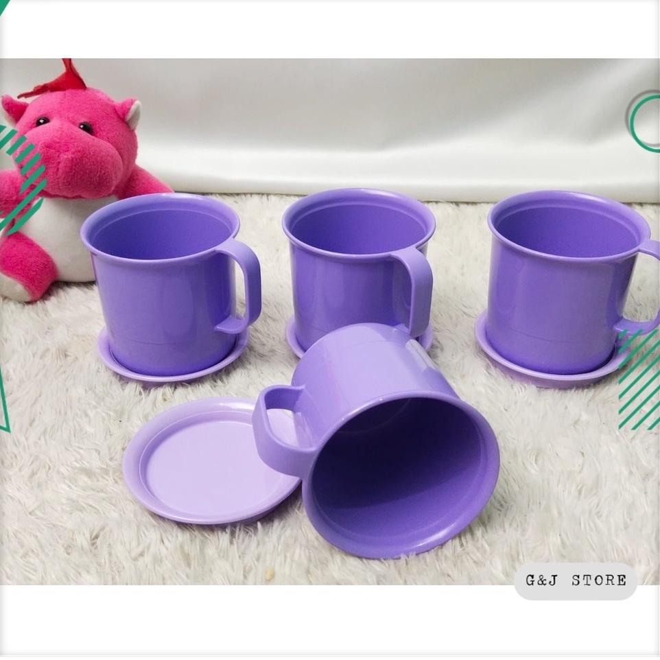 Gelas  Familia Mug 350ml 4 Pcs TUPPERWARE