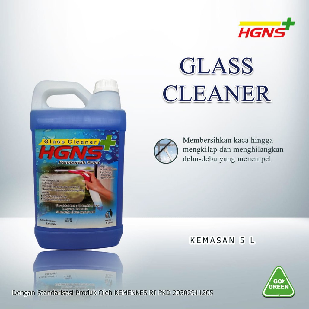 Pembersih Kaca & Meja Glasscleaner HGNS 5000ml / 5 Liter