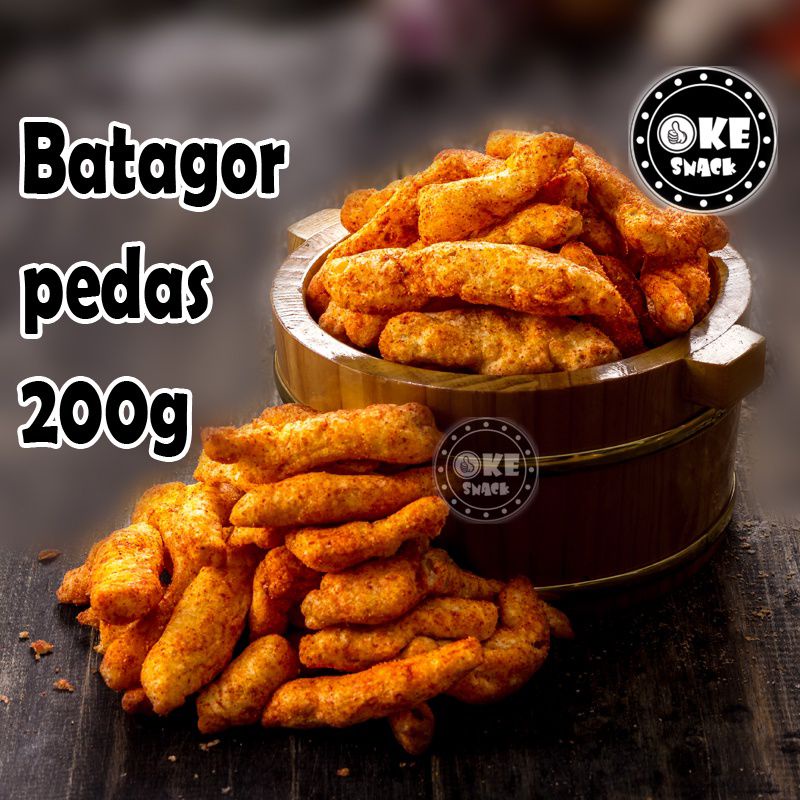 

Batagor Kering Pedas 200 gram