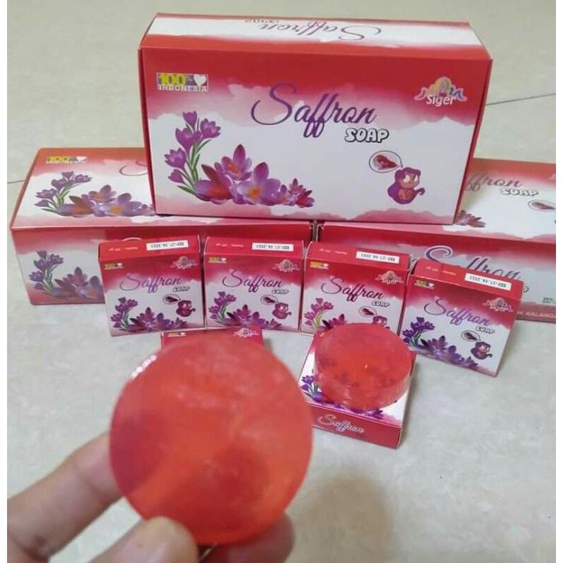 SABUN SAFFRON SIGER 100% ORI