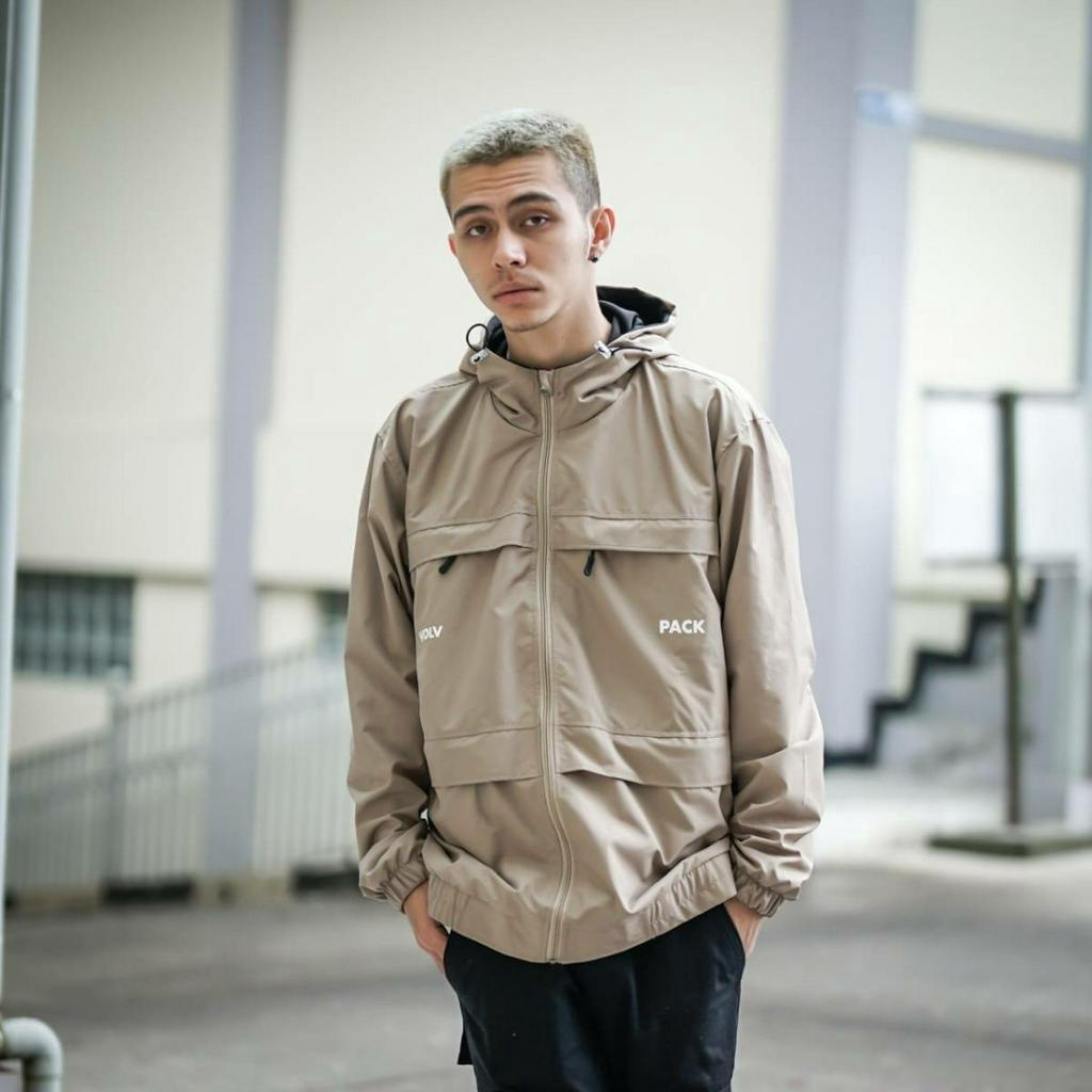 mecca_shop24 - Jaket Pria Wlv Streetwear Diablo / Jacket Parasut Pria