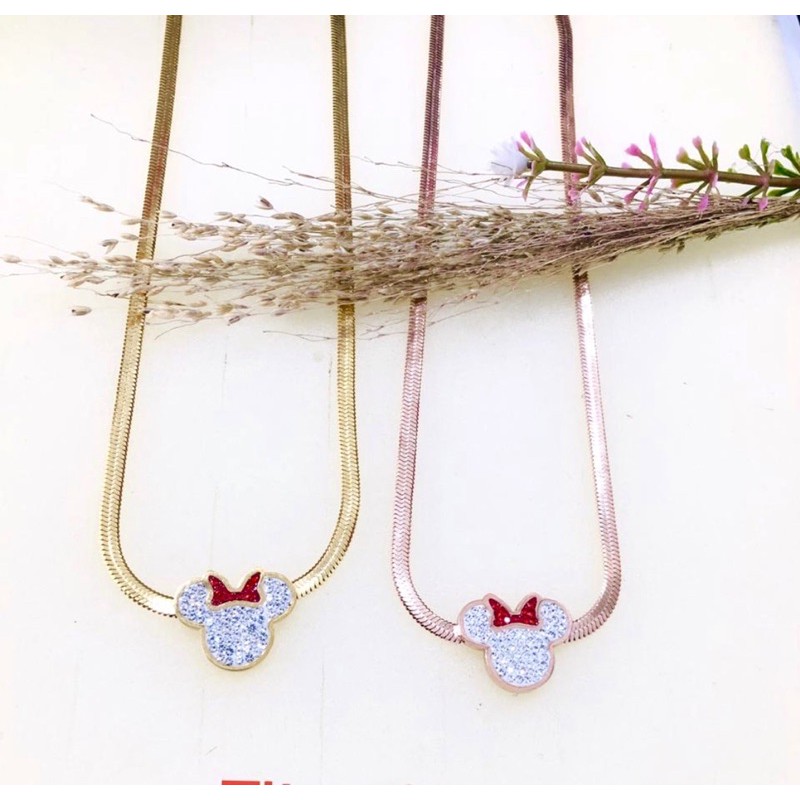 Kalung wanita //kalung titanium //titanium //peehiasan //kalung