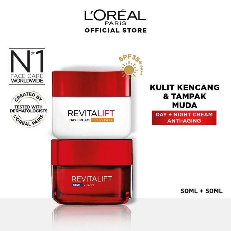 Loreal Revitalift Day & Night Cream Set
